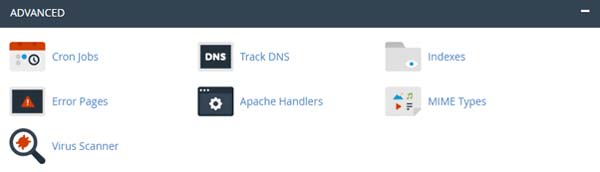 cPanel Advanced Feature
