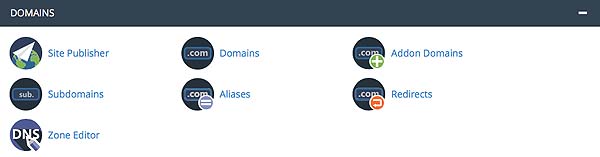 cPanel Domain Feature