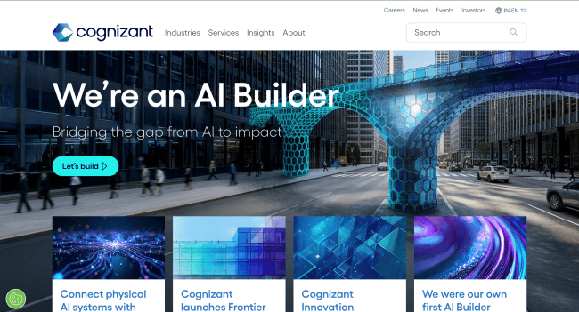 Cognizant IT services consulting and business process outsourcing