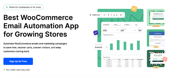 Create marketing automations for WooCommerce with signup forms