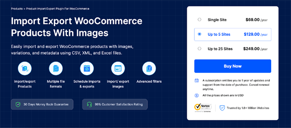 Easily import and export WooCommerce products with images, variations, and metadata