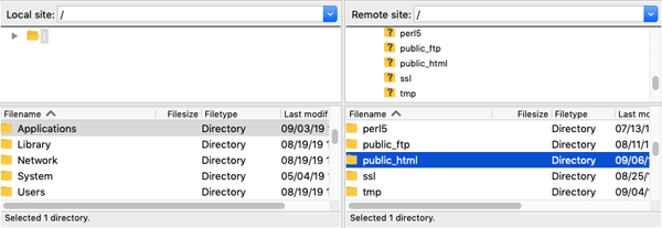 FTP Backup